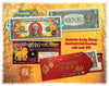 2016 Chinese New Year - YEAR OF THE MONKEY - Gold Hologram Legal Tender U.S. $1 BILL - $1 Lucky Money